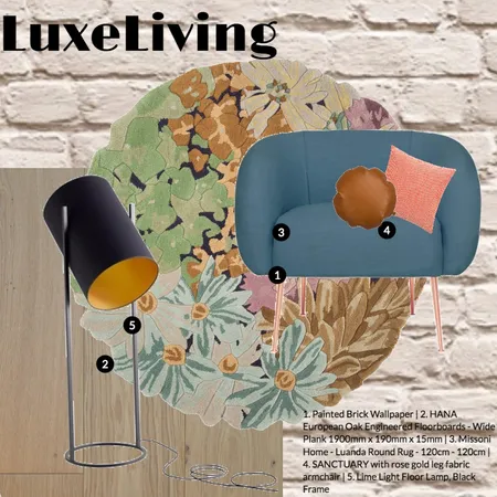 Luxe Living Interior Design Mood Board by k_b on Style Sourcebook