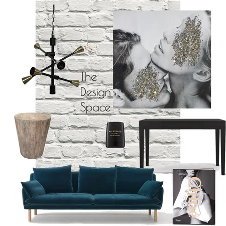 Luxe Living Room Interior Design Mood Board by TheDesignSpace on Style Sourcebook