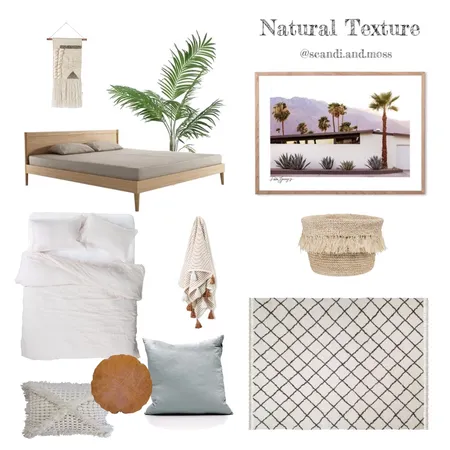 Natural Texture Interior Design Mood Board by scandi.and.moss on Style Sourcebook