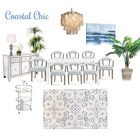 coastal Chic Interior Design Mood Board by Coastalhamptonstyle on Style Sourcebook