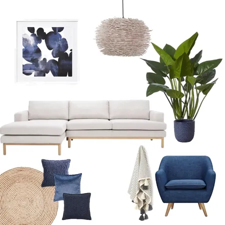 Cue the Blue Interior Design Mood Board by Lush Interior Design  on Style Sourcebook