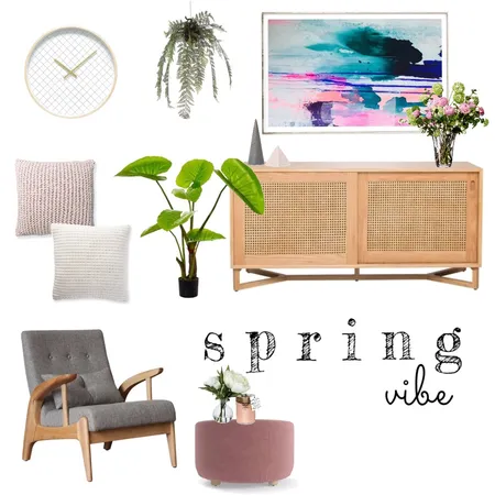 Spring Vibe Interior Design Mood Board by Rebecca Kurka on Style Sourcebook