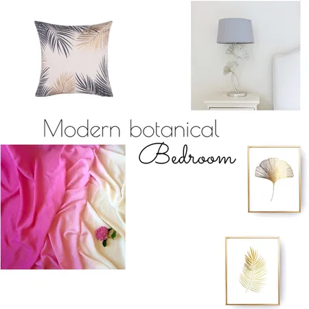 Modern Botanical Bedroom Interior Design Mood Board by NatashaLade on Style Sourcebook