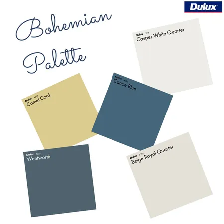 Dulux Bohemian Colour Palette Interior Design Mood Board by Dulux Australia on Style Sourcebook