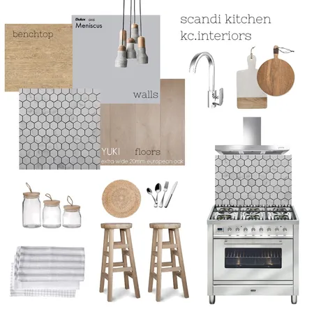 Scandi kitchen Interior Design Mood Board by kcinteriors on Style Sourcebook