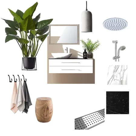 Sharon's bathroom Interior Design Mood Board by Chelle on Style Sourcebook