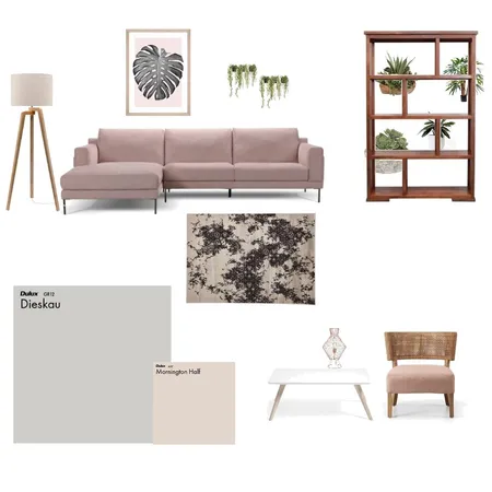 Dulux Living Room Pinks Interior Design Mood Board by Dulux Colour Design Service on Style Sourcebook