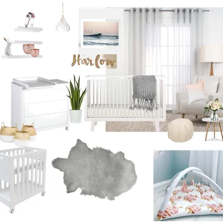 Harlow’s Nursery Interior Design Mood Board by Anina on Style Sourcebook
