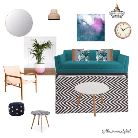 Teal Delight Interior Design Mood Board by Plant some Style on Style Sourcebook