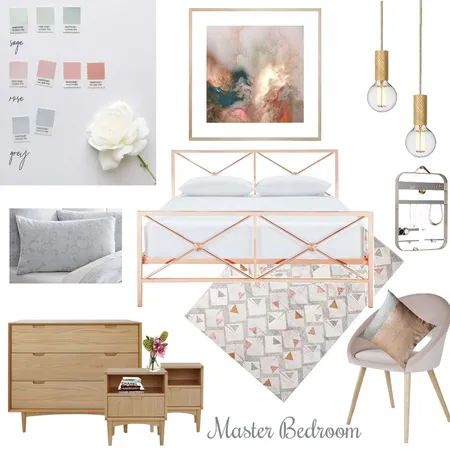 Master Bedroom Interior Design Mood Board by dritlop on Style Sourcebook