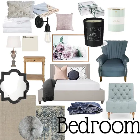Serene Bedroom Interior Design Mood Board by LauraMcPhee on Style Sourcebook
