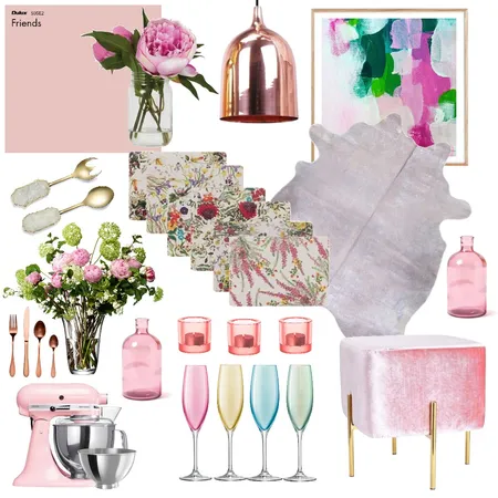 GIRLS NIGHT Interior Design Mood Board by mianardone on Style Sourcebook