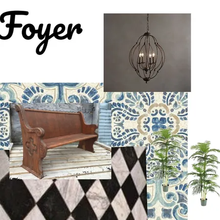 Monis-Wright Foyer Interior Design Mood Board by Nicoletteshagena on Style Sourcebook