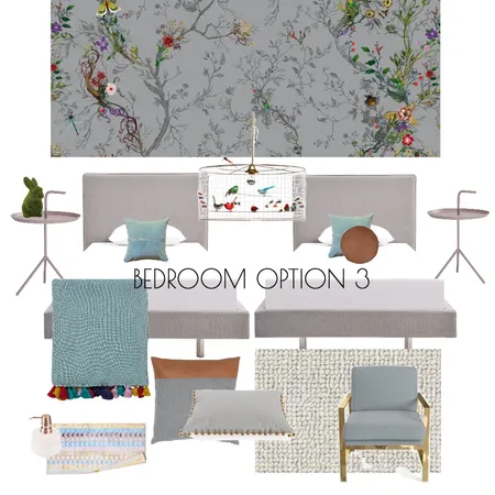 Twin bedroom Interior Design Mood Board by Candice Michell Creative on Style Sourcebook