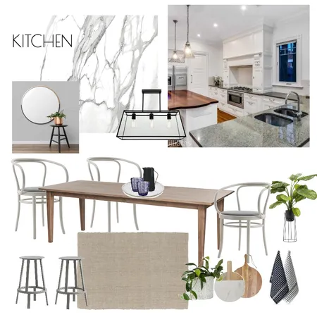 Kitchen Interior Design Mood Board by Candice Michell Creative on Style Sourcebook