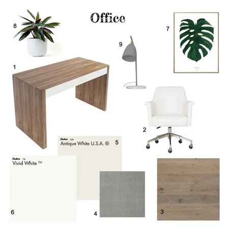 IDI Assignment Module 9 - Office Interior Design Mood Board by Cedar &amp; Snø Interiors on Style Sourcebook