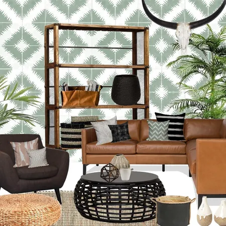 Tribal Tropical Interior Design Mood Board by Grace Garrett on Style Sourcebook