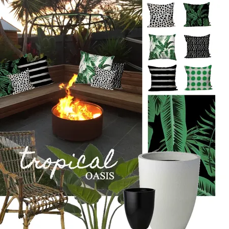 tropical oasis Interior Design Mood Board by Grace Garrett on Style Sourcebook