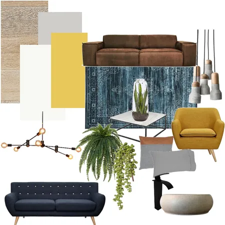 Mood Board A6 Scheme #3 Interior Design Mood Board by Camila Bergman on Style Sourcebook