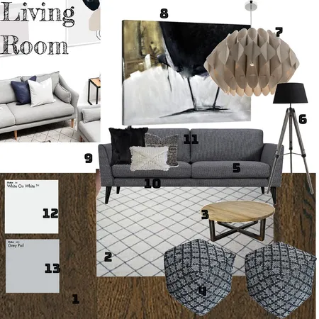 Living Room Interior Design Mood Board by Lifebydesigns on Style Sourcebook