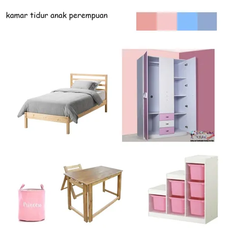 kamar tidur anak pr Interior Design Mood Board by ardhiabadzlina on Style Sourcebook