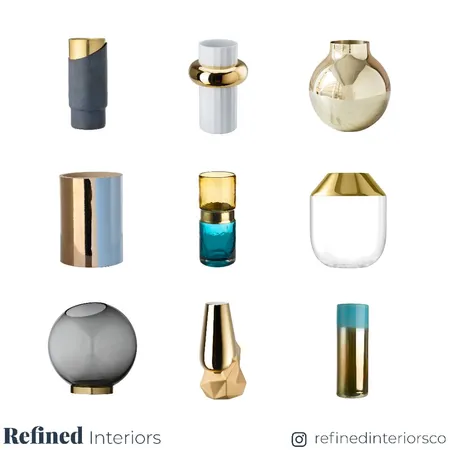 Vases 01 Interior Design Mood Board by RefinedInteriors on Style Sourcebook