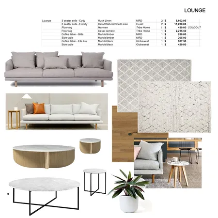 Lounge - MCKENNA ST Interior Design Mood Board by elliebrown11 on Style Sourcebook