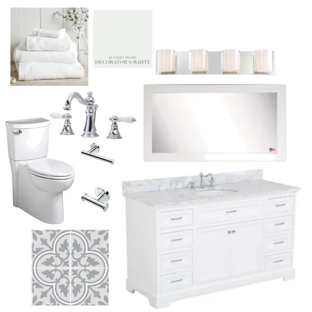 MarisaSMasterBath Interior Design Mood Board by LC Design Co. on Style Sourcebook