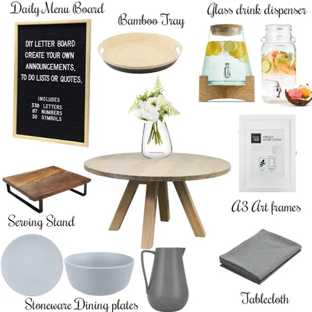 Atelier room - Dining Space Interior Design Mood Board by Megan on Style Sourcebook