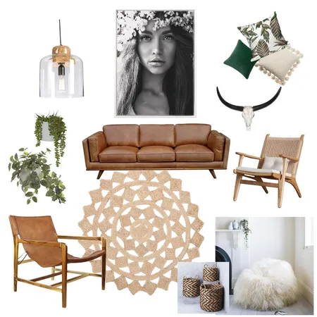 boho Interior Design Mood Board by nicolewaters on Style Sourcebook