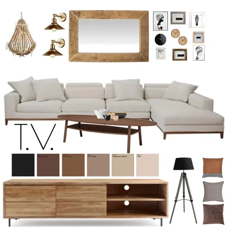 TV ROOM Interior Design Mood Board by Madre11 on Style Sourcebook