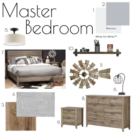 Master Bedroom Interior Design Mood Board by morganross on Style Sourcebook