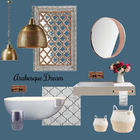Arabesque Dream Interior Design Mood Board by Just In Place on Style Sourcebook