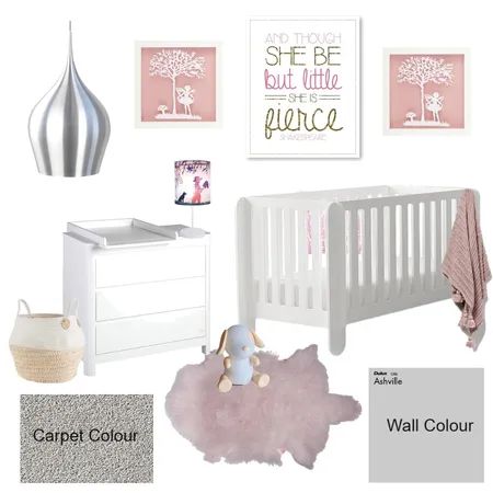 Nursery Interior Design Mood Board by Harp Interiors on Style Sourcebook