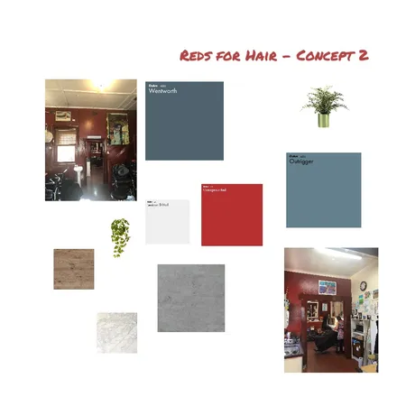 Reds for Hair2 Interior Design Mood Board by Home By Jacinta on Style Sourcebook