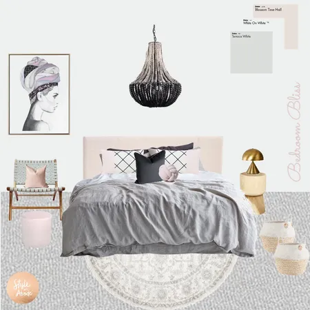 Bedroom Bliss Interior Design Mood Board by Style My Abode Ltd on Style Sourcebook