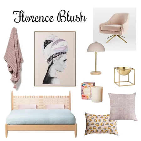 Florence Blush Interior Design Mood Board by Interior Designstein on Style Sourcebook