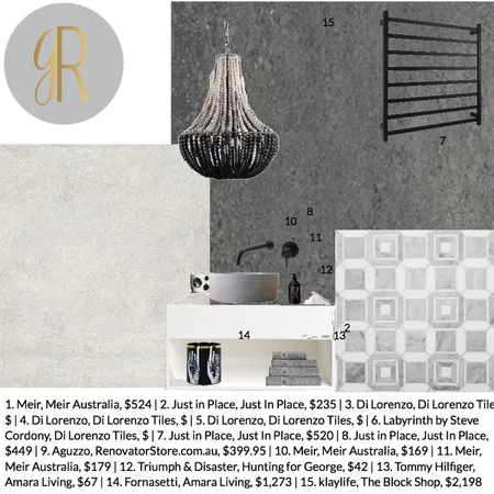 bathroom Interior Design Mood Board by GeorginaRahi on Style Sourcebook