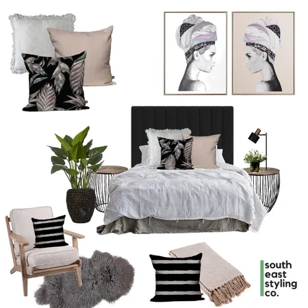 Bedroom Styling 1 Interior Design Mood Board by South East Styling Co.  on Style Sourcebook