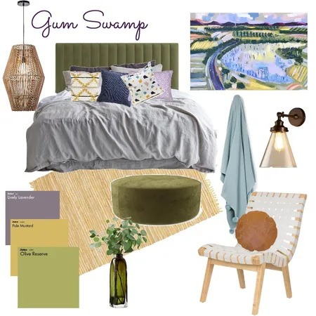 GUM SWAMP Interior Design Mood Board by Amanda_Bennetts_Art on Style Sourcebook