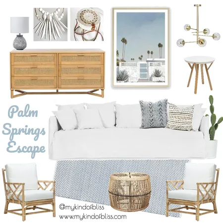 Palm Springs Paradise Interior Design Mood Board by My Kind Of Bliss on Style Sourcebook