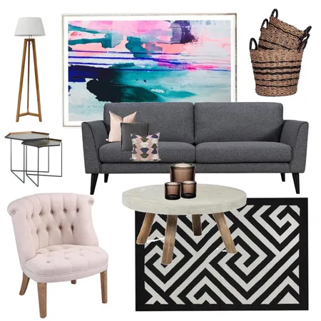 Modern Contemporary Lounge Interior Design Mood Board by DiamondBrook on Style Sourcebook