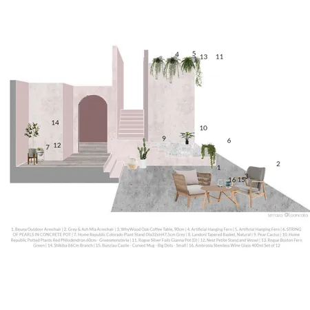 terraza @loancata Interior Design Mood Board by LOANCATA on Style Sourcebook