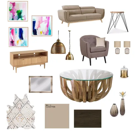 Warm Interior Interior Design Mood Board by stefaniem on Style Sourcebook