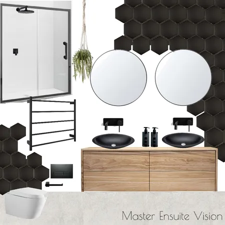 Ensuite Bathroom Interior Design Mood Board by Jahleh Bennett on Style Sourcebook