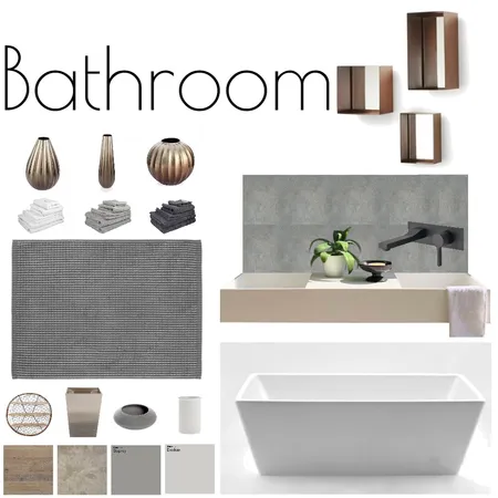 BATHROOM Interior Design Mood Board by Madre11 on Style Sourcebook