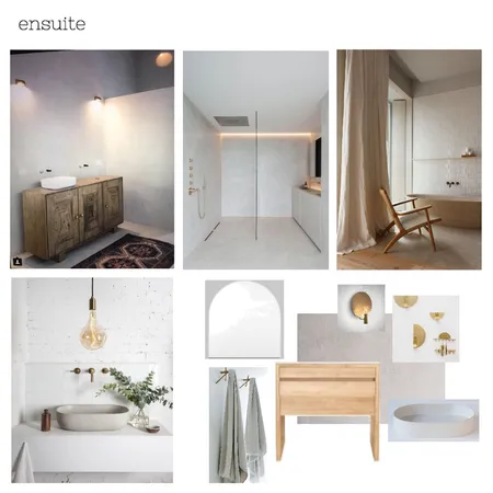 kat ensuite Interior Design Mood Board by The Secret Room on Style Sourcebook