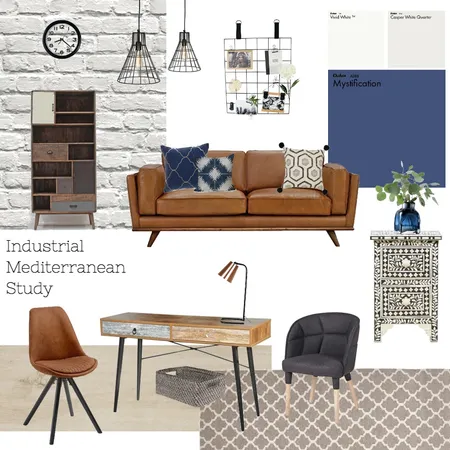 Study Interior Design Mood Board by chrissiesoriano on Style Sourcebook