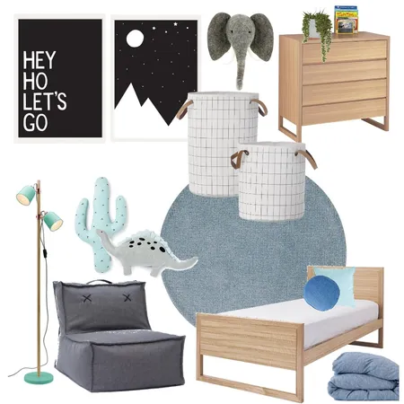 Jessica Boys Room Interior Design Mood Board by DOT + POP on Style Sourcebook