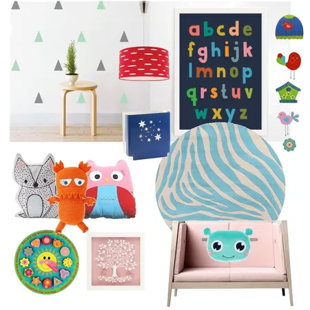 kiddo Interior Design Mood Board by pebbykins on Style Sourcebook